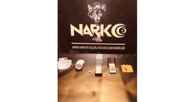 Isparta’da uyuşturucu operasyonunda 5 şüpheliye işlem başlatıldı
