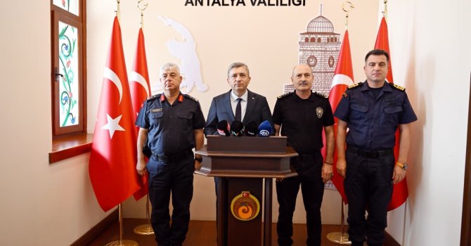 Antalya’da bir ayda 848 uyuşturucu operasyonu düzenlendi