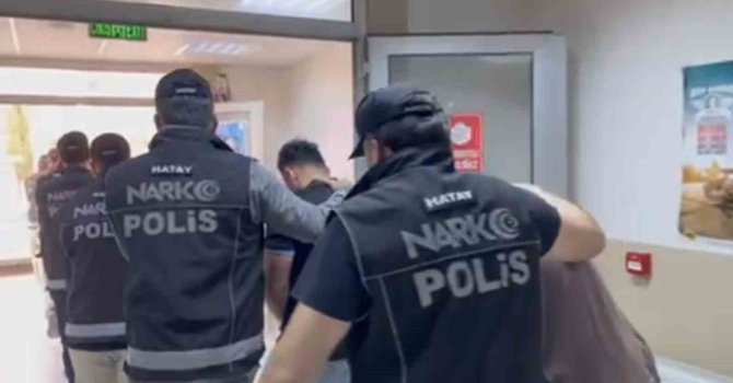 Hatay’da uyuşturucu operasyonu; 13 tutuklama