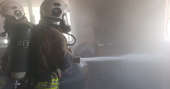 Antakya’da müstakil ev yangını