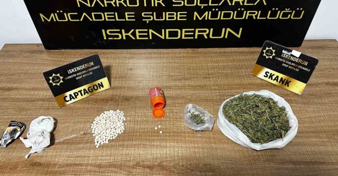 İskenderun’daki uyuşturucu operasyonunda 2 kişi tutuklandı