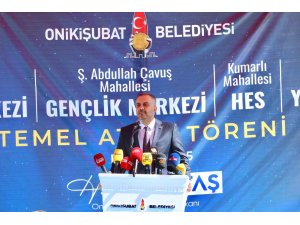Onikişubat’ta bir günde 4 dev yatırımın temeli atıldı