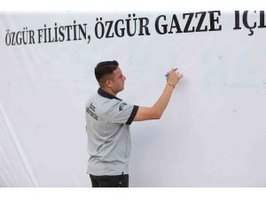 ALKÜ’den Gazze’ye destek