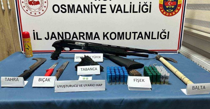 Osmaniye’de bir haftada 118 şüpheli yakalandı