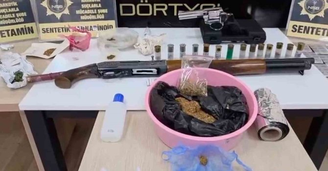 Dörtyol’da uyuşturucu satıcılarına yönelik operasyon; 8 gözaltı