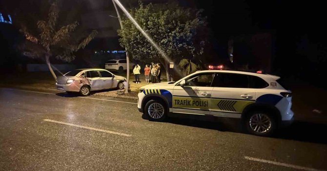 Gazipaşa’da kaza yapan sürücü firar etti