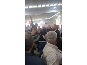 CHP Samandağ ilçe kongresinde kavga çıktı