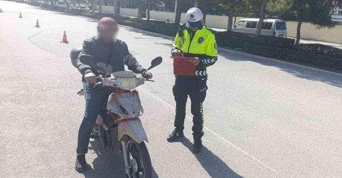 Burdur’da motosiklet denetimleri