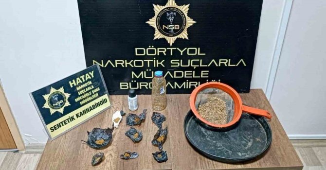 Dörtyol’da metruk binayı mesken tutun uyuşturucu satıcısı yakalandı
