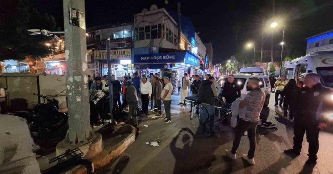 Mersin’de trafik kazası:2 yaralı