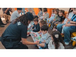 Mersin’de jandarma personeli çocuklarla etkinlik yaptı