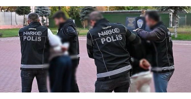 Isparta’da uyuşturucu operasyonu: 1 şüpheli tutuklandı