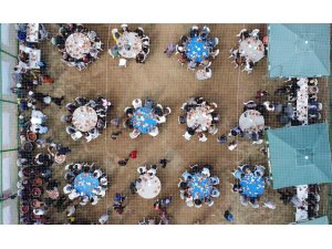 Yörük köyünde imece usulü yöresel yemeklerle gastronomi şenliği