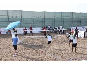 Mersin’de dünyada ilk kez düzenlenen Bedensel Engelliler Plaj Oyunları başladı