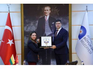 Antalya Büyükşehir Belediyesi ve Litvanya heyeti arasında işbirliği imkanları görüşüldü