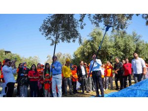 Başkan Boltaç: "Bu topraklarda yetişen her zeytin tanesi aslında bir iyiliğin tohumu"