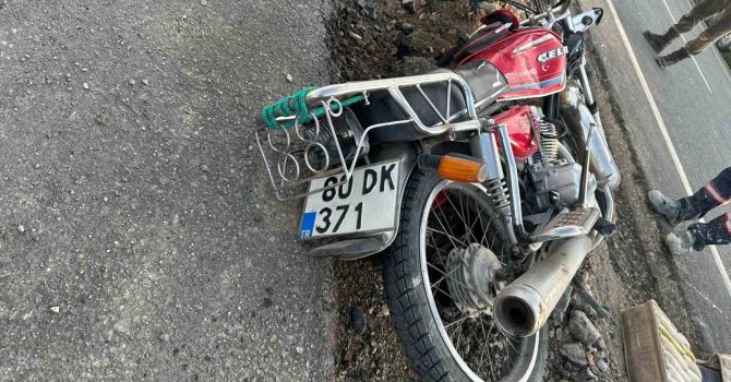 Tankerle çarpışan motosiklet sürücüsü hayatını kaybetti