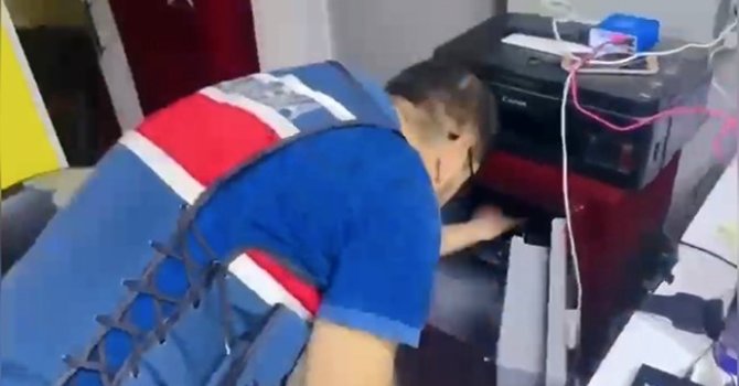 Osmaniye’de 3 milyon TL’lik kaçak elektronik operasyonu