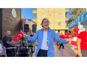 Cumhuriyet coşkusu engelsiz eğitim merkezinde yaşandı