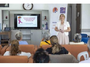 Mersin’de emekli kadınlara meme kanseri farkındalık eğitimi