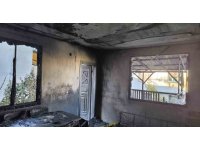 Adana’da yangın çıkan ev küle döndü