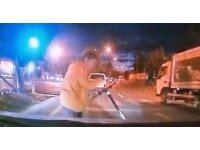 Mersin’de kaza ucuz atlatıldı: Saniyelerle ölümden döndü