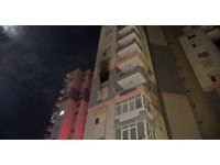 Antalya’da 15 katlı binadaki daire alev alev yandı: 1 yaralı