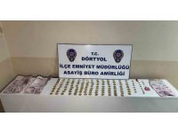 Çaldıkları altın dolu keseyi toprağa sakladılar