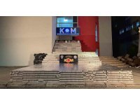 Adana’da 105 bin paket kaçak sigara ele geçirildi