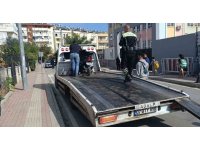 Okul önünde abartılı egzozla motosiklet süren ehliyetsiz çocuk sürücüye ceza yağdı