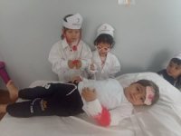 Anamur’da miniklerden ’Kızılay Haftası’ etkinliği