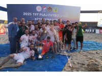 Plaj Futbolu Türkiye şampiyonu Alanya Belediyespor