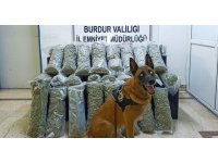 Burdur’da 36 kilo skunk maddesi ele geçirildi, operasyon görüntülüleri film sahnelerini aratmadı