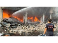 Adana’da hırdavat dükkanında çıkan yangın, kontrol altına alındı