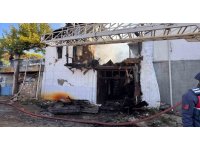 Burdur’da çıkan yangında yaşlı çift hayatını kaybetti