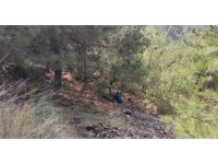 Uçurumdan yuvarlanan motosikletteki 2 kişi yaralandı