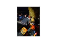 Falezlerden düşen şahıs AFAD ve itfaiye tarafından kurtarıldı