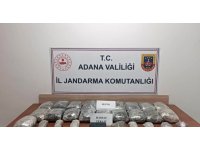 Adana’da 11 kilo skunk ele geçirildi