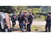 Osmaniye’de devrilen otomolin sürücüsü yaralandı