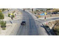 Burdur’da dron destekli trafik denetimi