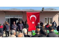 Trafik kazasında hayatını kaybeden itfaiye eri Koçtaş için tören düzenlendi