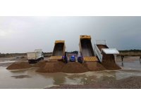 Antalya’da kumları çalıp sahilleri talan etmişlerdi: Kamyonlar dolusu plaj kumu bulundu