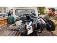 Antalya’da otomobil ve motosiklet çarpıştı: 2 yaralı