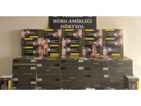 Dörtyol’da kaçak makaron operasyonu