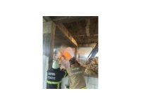 Samandağ’da samanlıkta çıkan yangın 10 saatte kontrol altına alındı