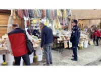 Kahramanmaraş Kapalı Çarşı’da gıda denetimi yapıldı