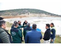 Eğirdir Gölü’nde yürütülen projeler yerinde incelendi