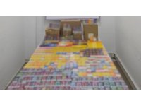 Antalya’da kaçak bin 660 adet elektronik sigara ve 7 bin 500 paket sigara ele geçirildi