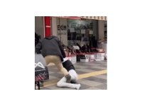 Gözaltına alınmak istenilen firari kelepçeli halde kaçtı, polis yakaladı