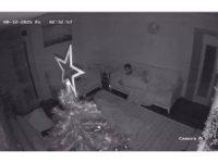 Antalya 4.3 ile sallandı, deprem anı güvenlik kamerasına yansıdı